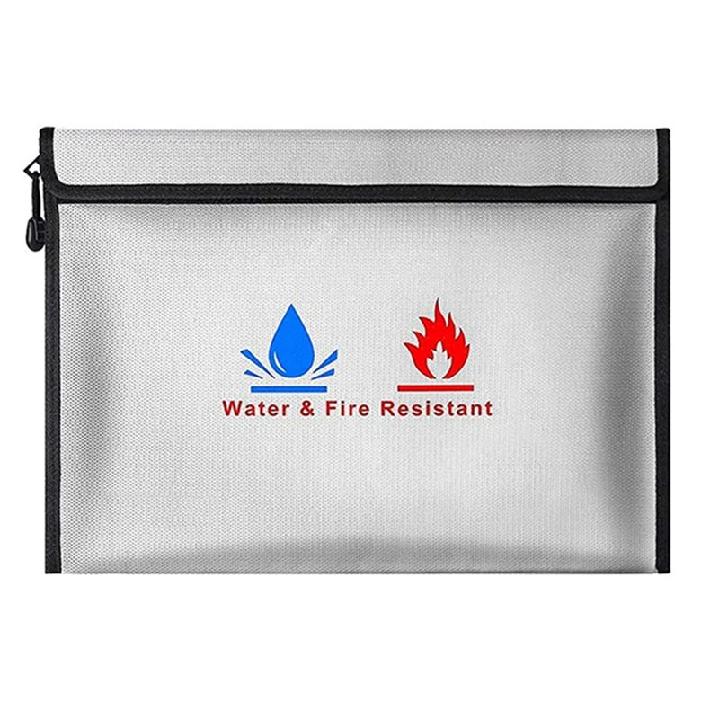 Fire Safe Document - N35R-Fireproof & Waterproof Document Bag, File