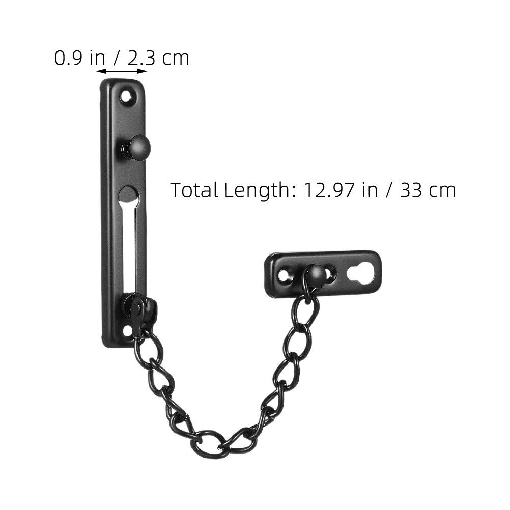 2Pcs Stainless Steel Door Chai - огляд і ціна Security Chain Door