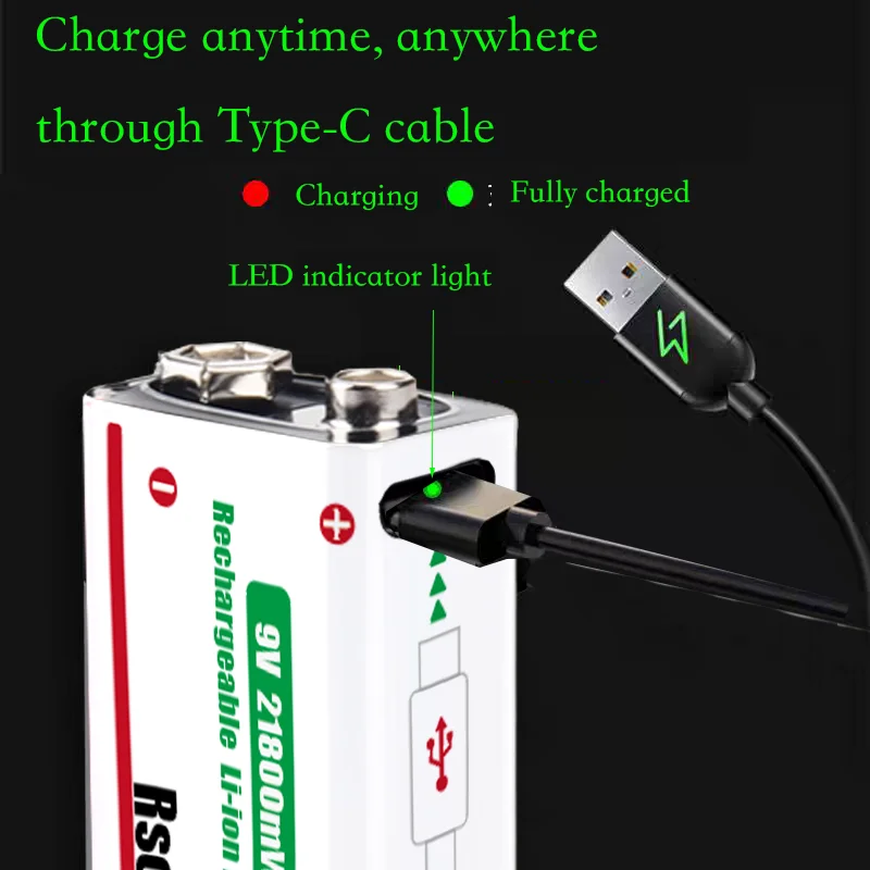 Rscrola 9V 21800mWh Lithium Io - огляд і ціна Smoke Detector Interconnected