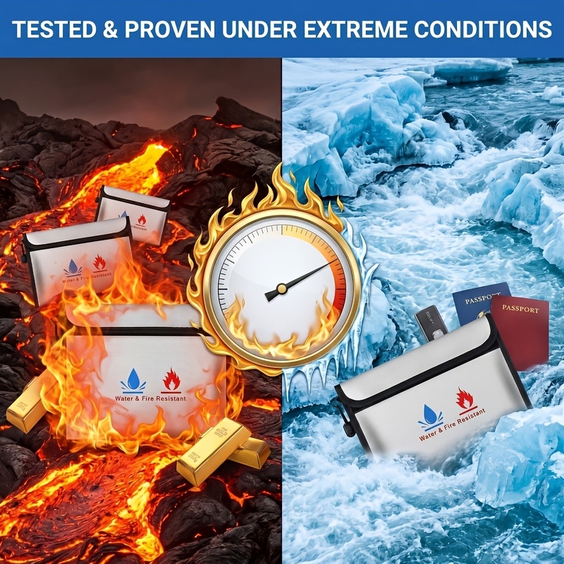 Fireproof & Waterproof Documen - огляд і ціна Fire Safe Document