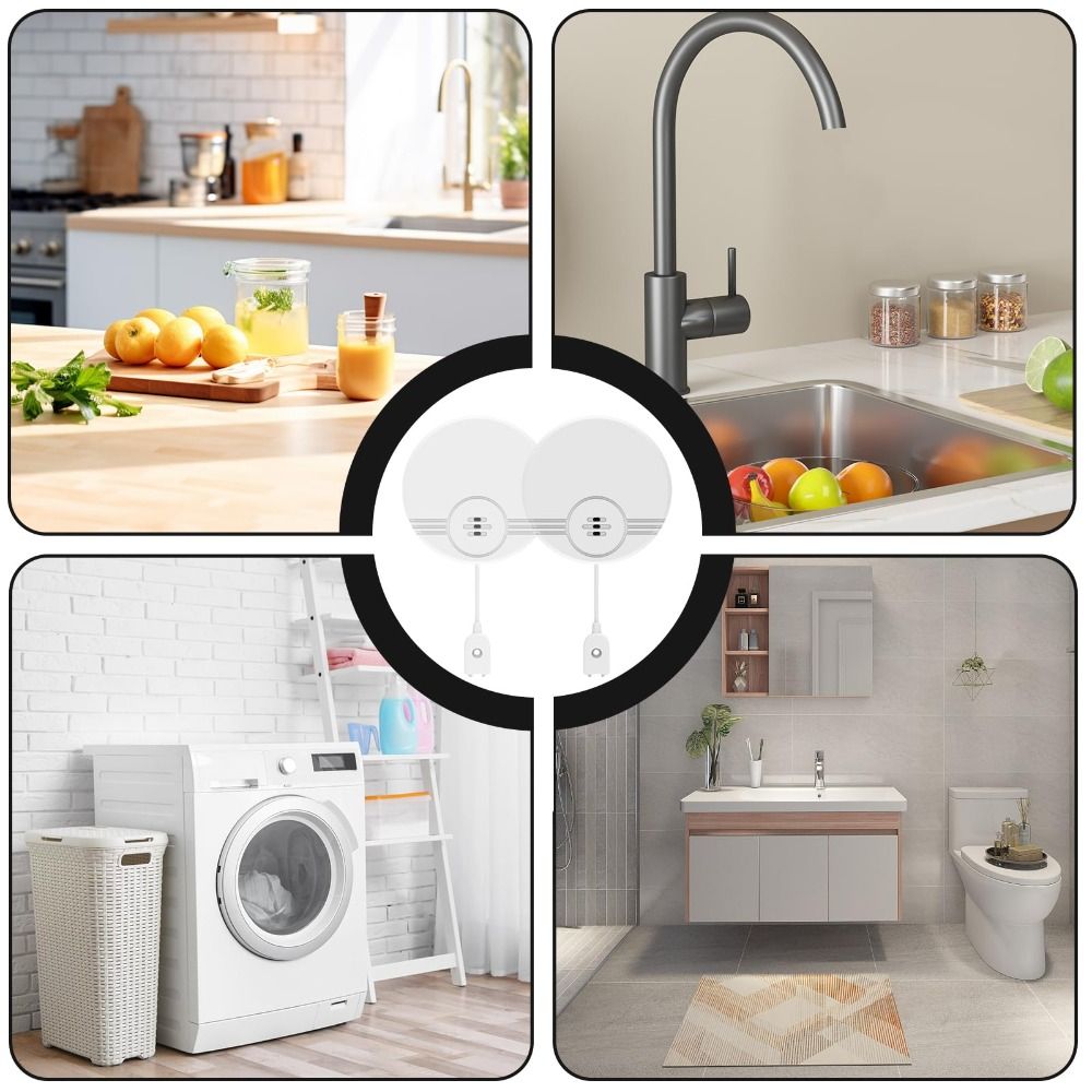 Dual Mode Sensor Water Leak Al - огляд і ціна Water Alarm Sensor