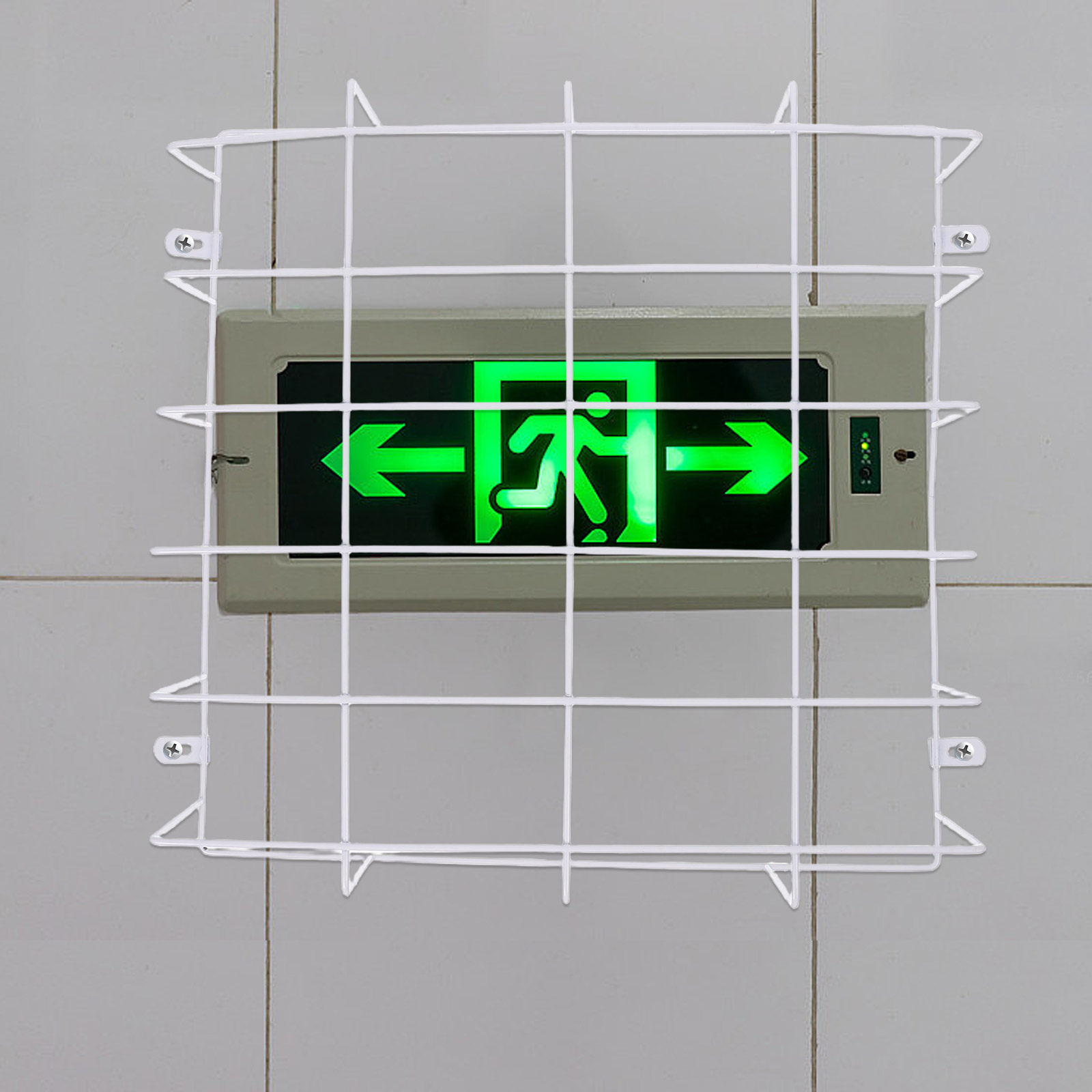 Wall Mounted Steel Wire Mesh C - огляд і ціна Emergency Exit Sign