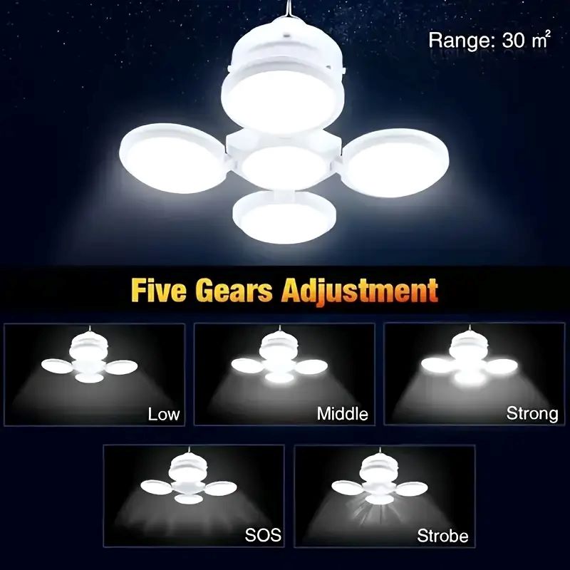 Solar Charging Light with Hook - огляд і ціна Power Outage Light